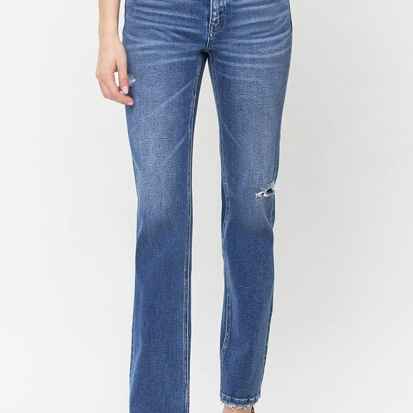 NWT Flying Monkey Mid Rise Regular Straight Jeans - Picture 11 of 11